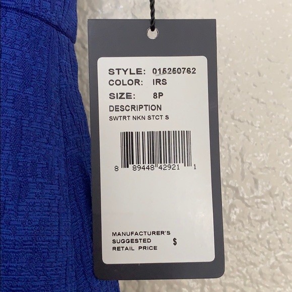 Adrianna Papell Dress NWT Sz 8P sleeveless - Picture 3 of 7